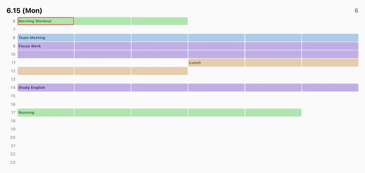 Today Grid, Extra large (iPad)