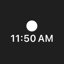 Next Event, Lock Screen circular